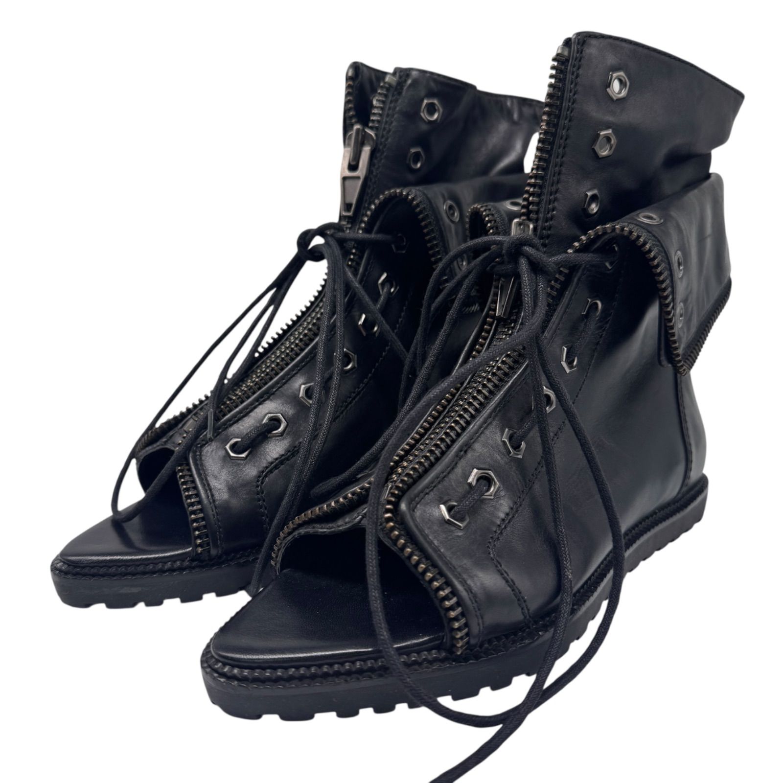 高級 美品 Alexander Wang アレキサンダーワン 本革 レース