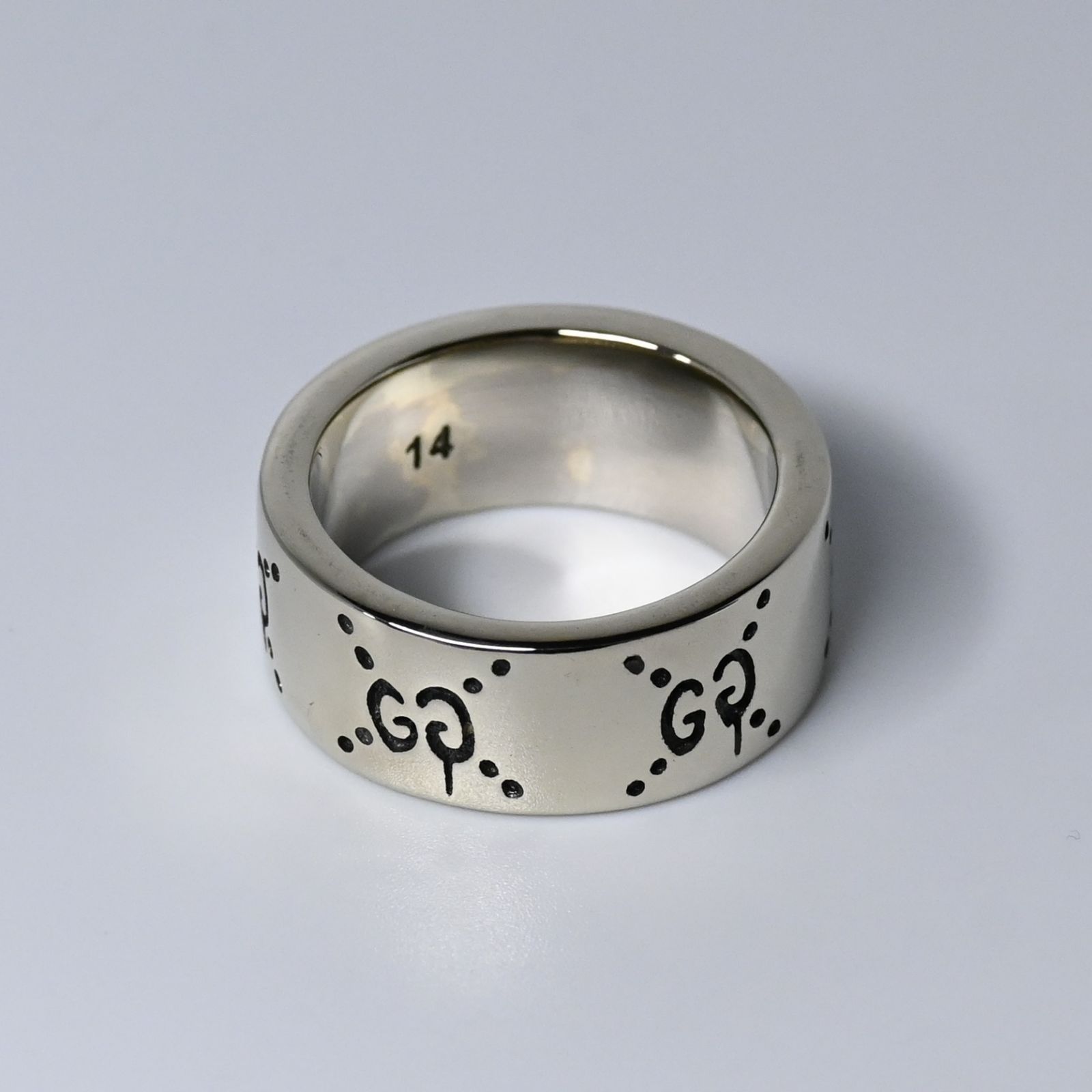 [極　美品　]　グッチ　GUCCI　指輪　リング　ゴースト　SV925　９号 楽天市場】グッチ GUCCI ゴーストパイナップルリング 指輪