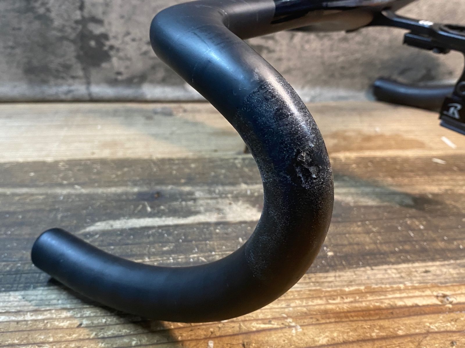 ブラックインク カーボンハンドル 380mm 90mmステム -6° BLACK INC