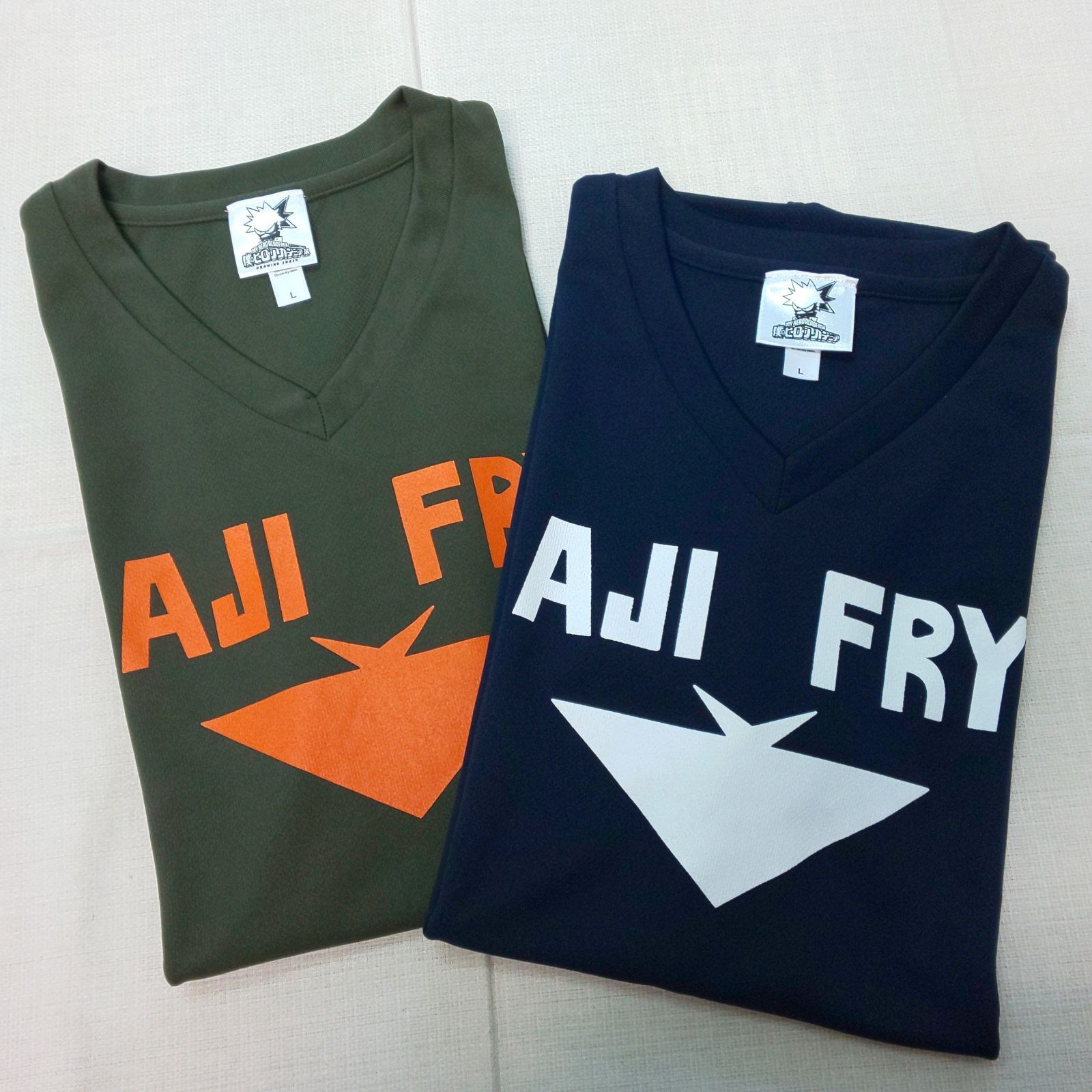 僕のヒーローアカデミア ヒロアカ AJI そんな FRY Tシャツ Lサイズ 爆豪勝己