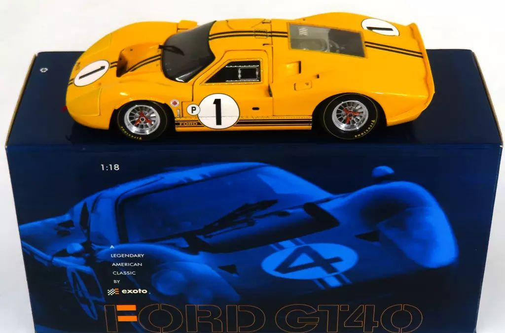 Yahoo!オークション -「exoto エグゾト 1／18 ford gt40」(おもちゃ