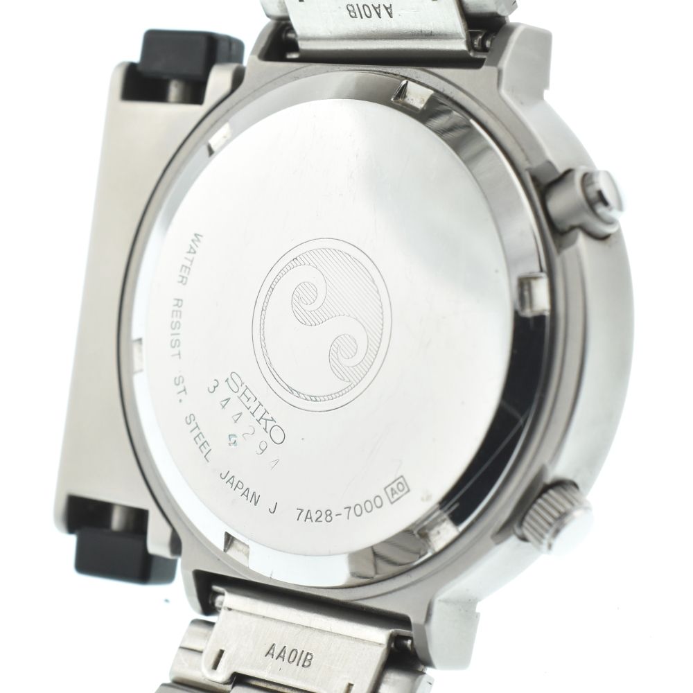 【新品 本物】 セイコー SEIKO クロノ クオーツ メンズ 腕時計 SSB097P1 ブラック １円 セイコー SEIKOクオーツ クロノグラフ メンズ 腕時計 カレンダー