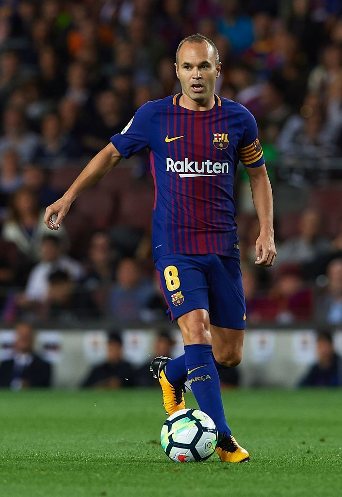 【新品】イニエスタ FCバルセロナ 17/18 ユニフォーム ホーム レプリカ 一点物/特別放出】FCバルセロナ 17-18 イニエスタ ホーム