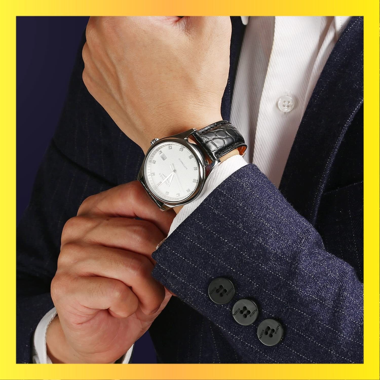 Amazon.co.jp: [モラン] Moran 本革時計ベルト Dバックル18mm 19mm