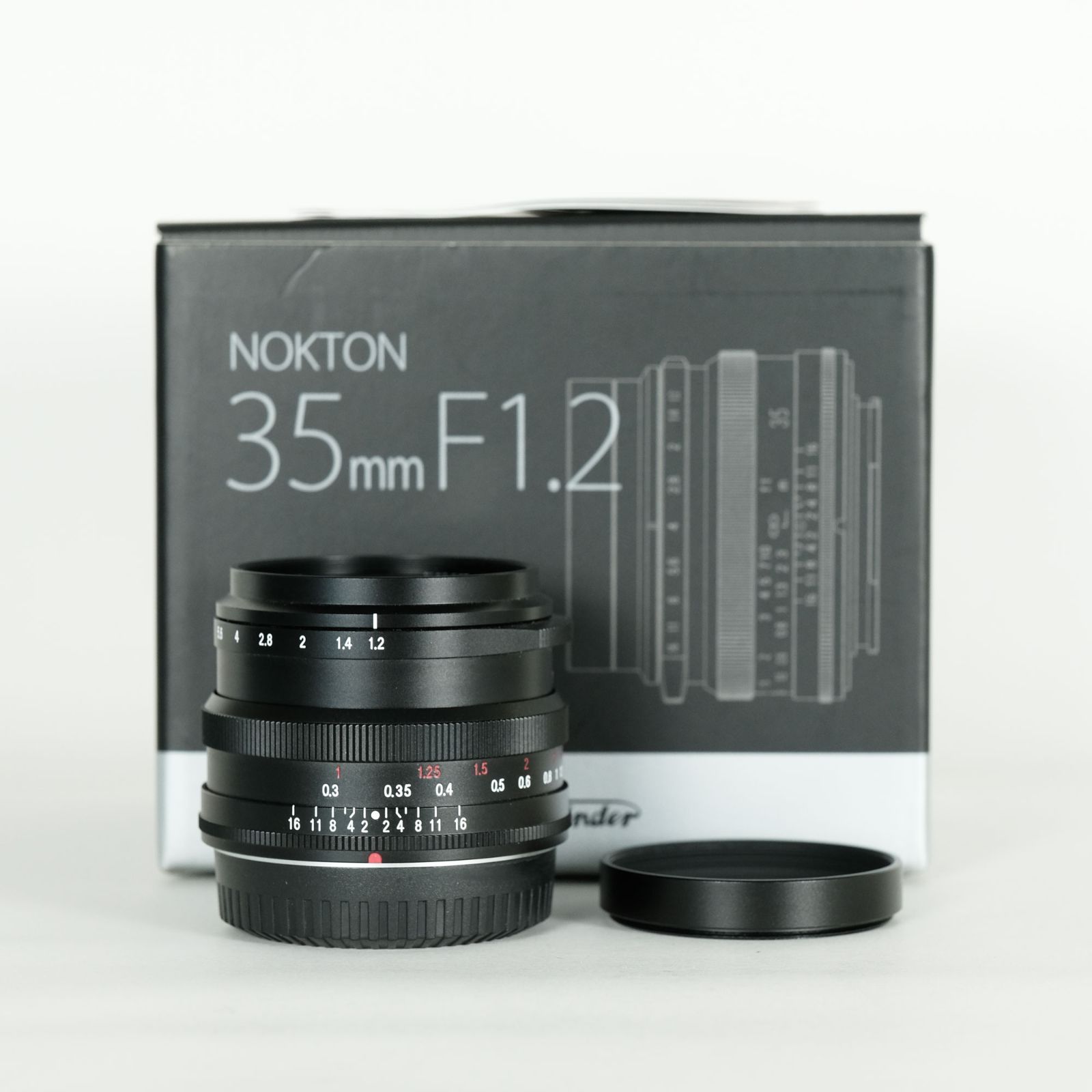 美品] Voigtlander NOKTON 35mm F1.2 [フジフイルムX用] / 富士