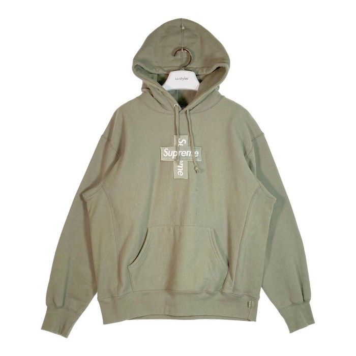 ☆supreme シュプリーム 20AW Cross Box Logo Hooded Sweatshirt ...