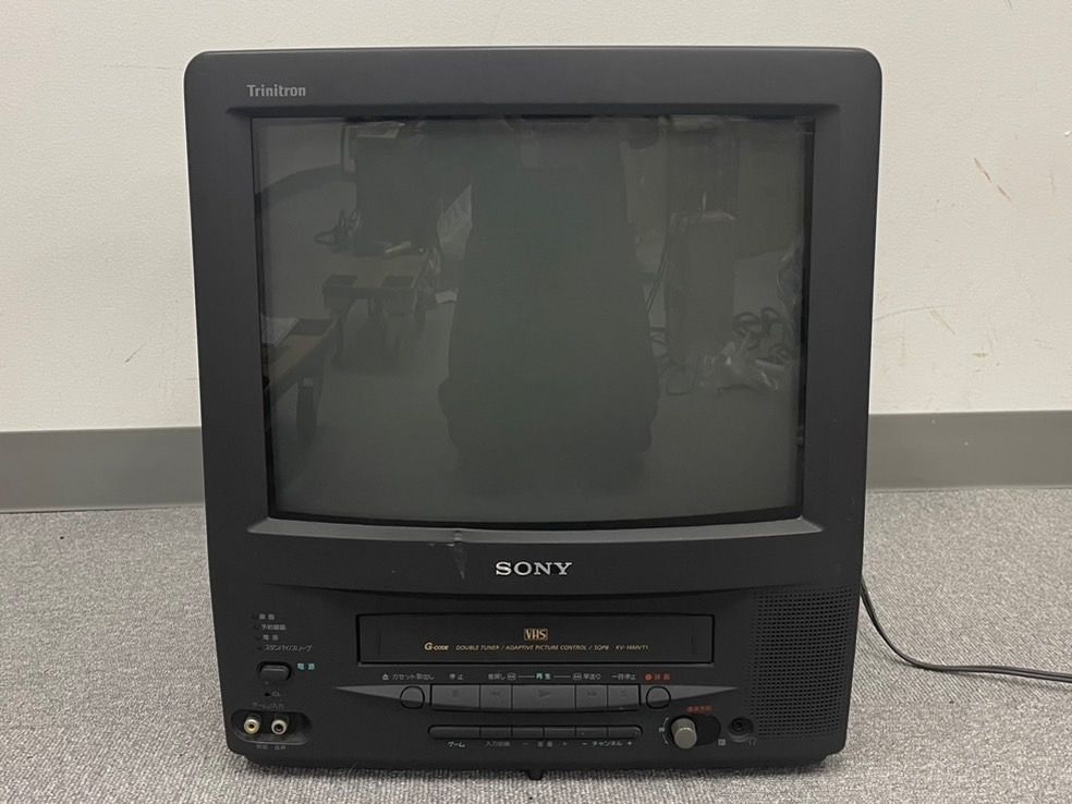 CH V004-CH1-324 SONY ソニー トリニトロンカラービデオテレビ KV-14MVT1 14型 ブラウン管 99年製 映像機器  ※通電確認済み - メルカリ