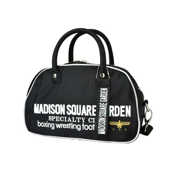 テオ出品 マジソンバッグ ボストン・ショルダー NV MADISON SQUARE GARDEN ミニボストンショルダー《ブラック》新品