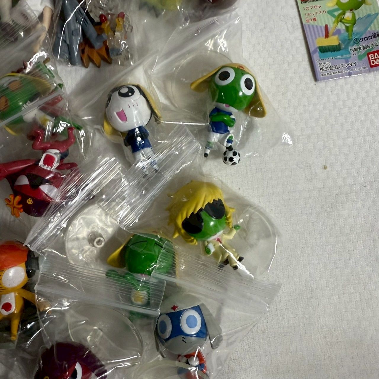 ケロロ軍曹　ミニフィギュア　まとめ売り ケロロ軍曹□キャラセル ケロロ軍曹5ノーマル全12種セット□ミニ