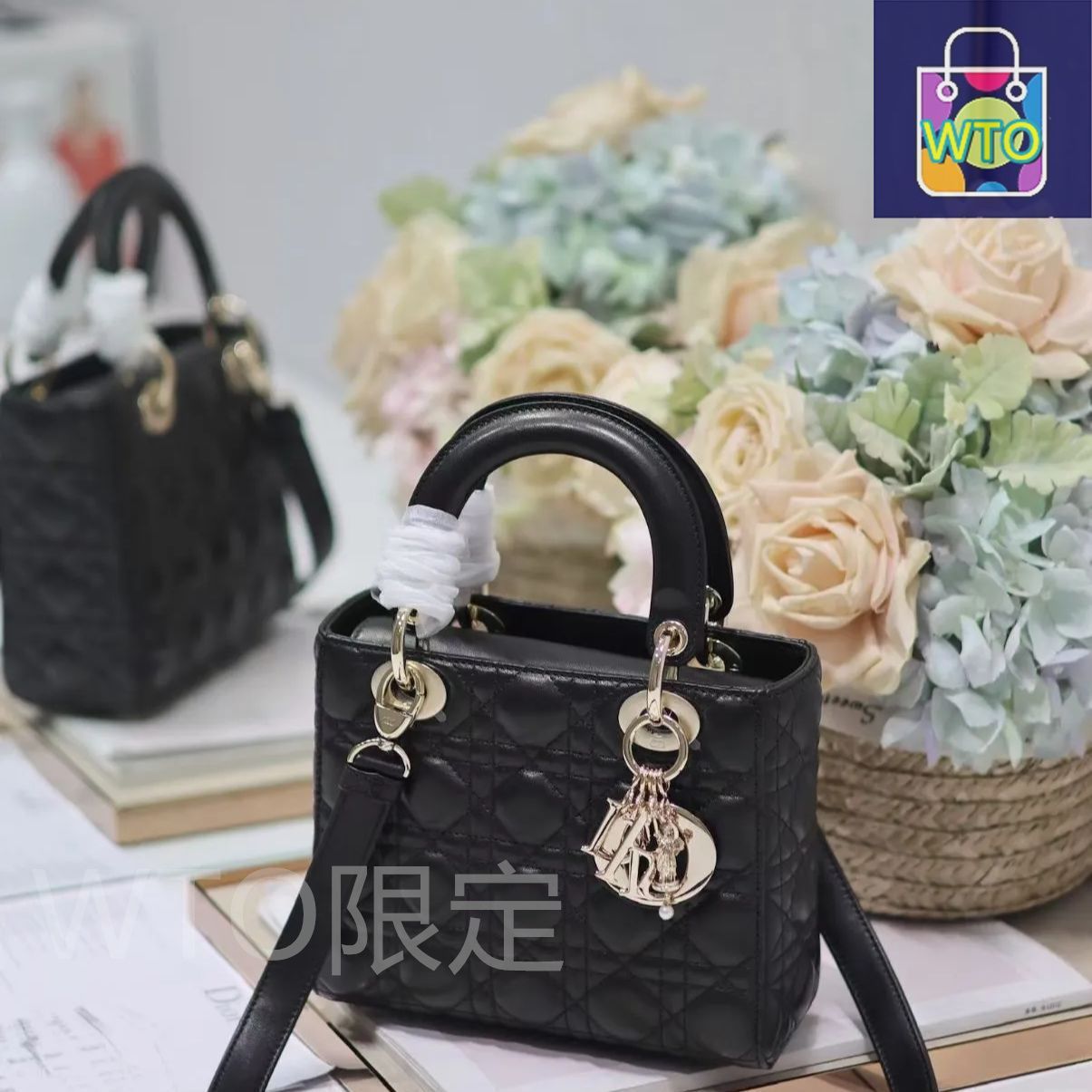 【美品】Dior ショルダーバック Lady Dior ディオール ハンドバッグ ショルダーバッグ レディ