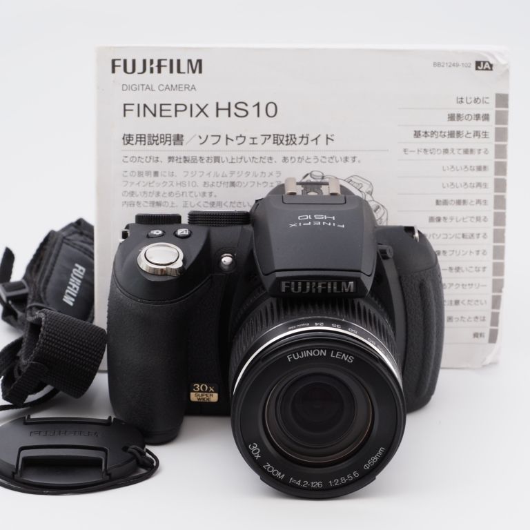 FUJIFILM フジフイルム デジタルカメラ FinePix HS10 ブラック FX-HS10 ...