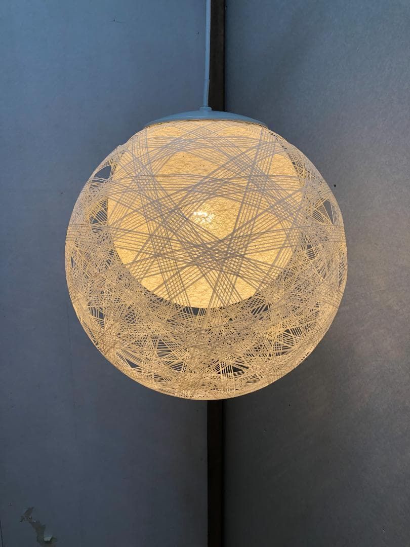 KOIZUMI コイズミ LEDペンダントライト AP47454L 糸巻きデザイン 和モダン 北欧風 照明器具 251021-3