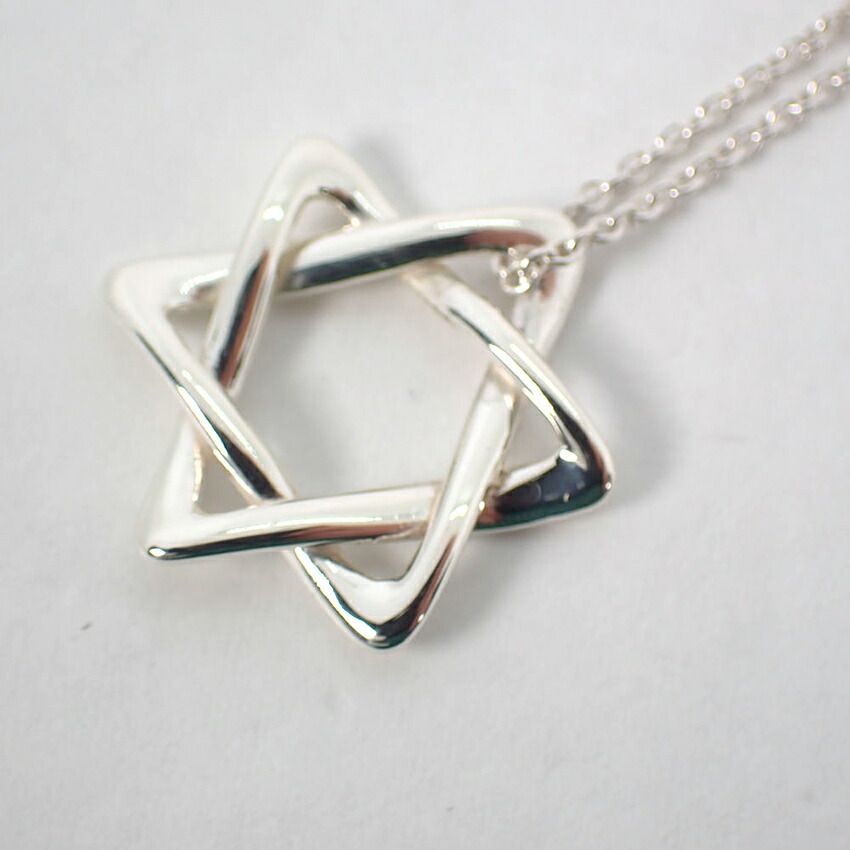 ティファニー 925 スターオブダビデ ペンダント/ネックレス//g478-20  