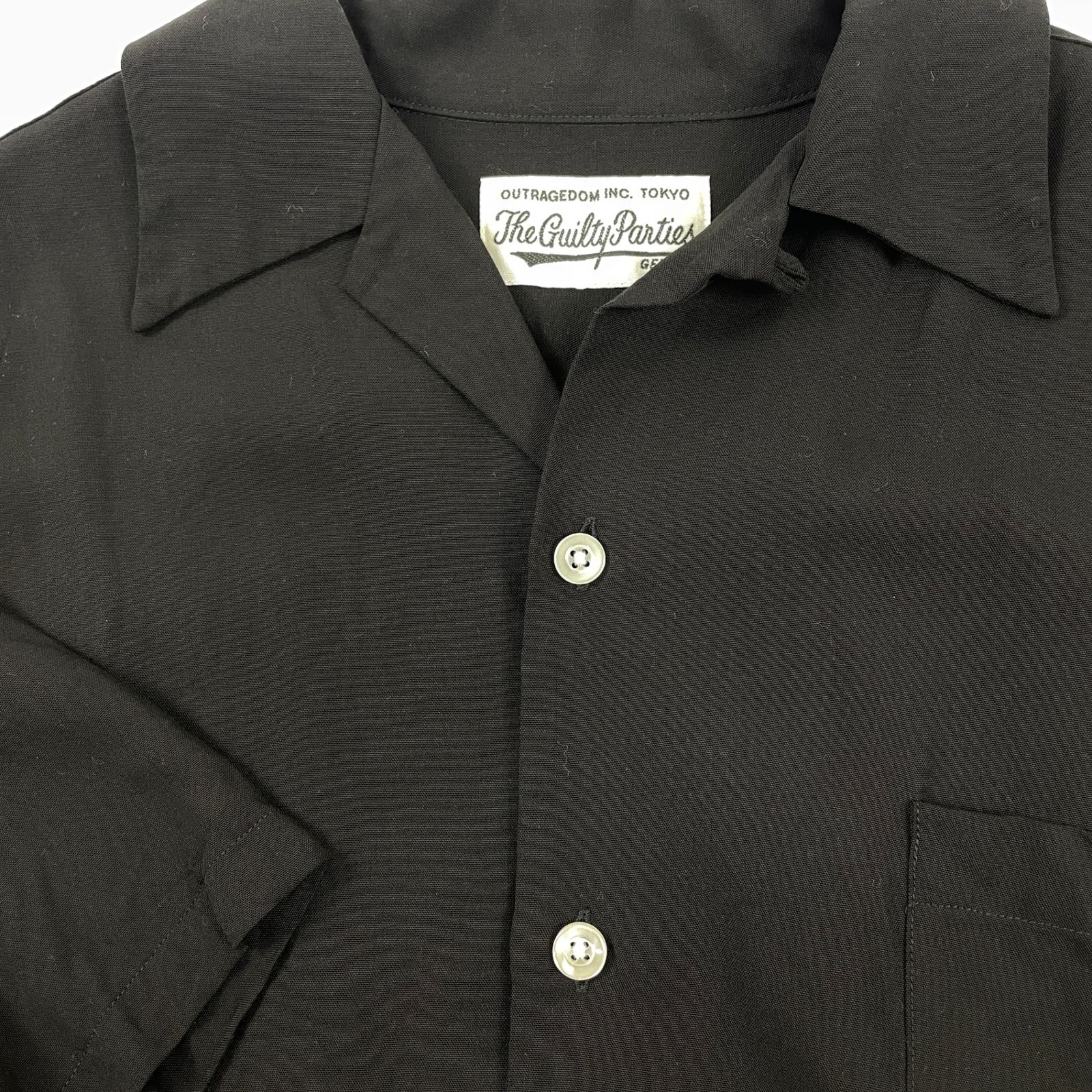 WACKO MARIA ワコマリア 50's SHIRT オープンカラーシャツ 開襟