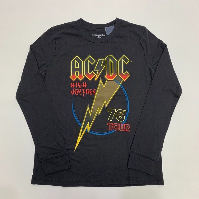 新品未使用！abercrombie Kid's AC/DC EUROPEAN TOUR T SHIRT