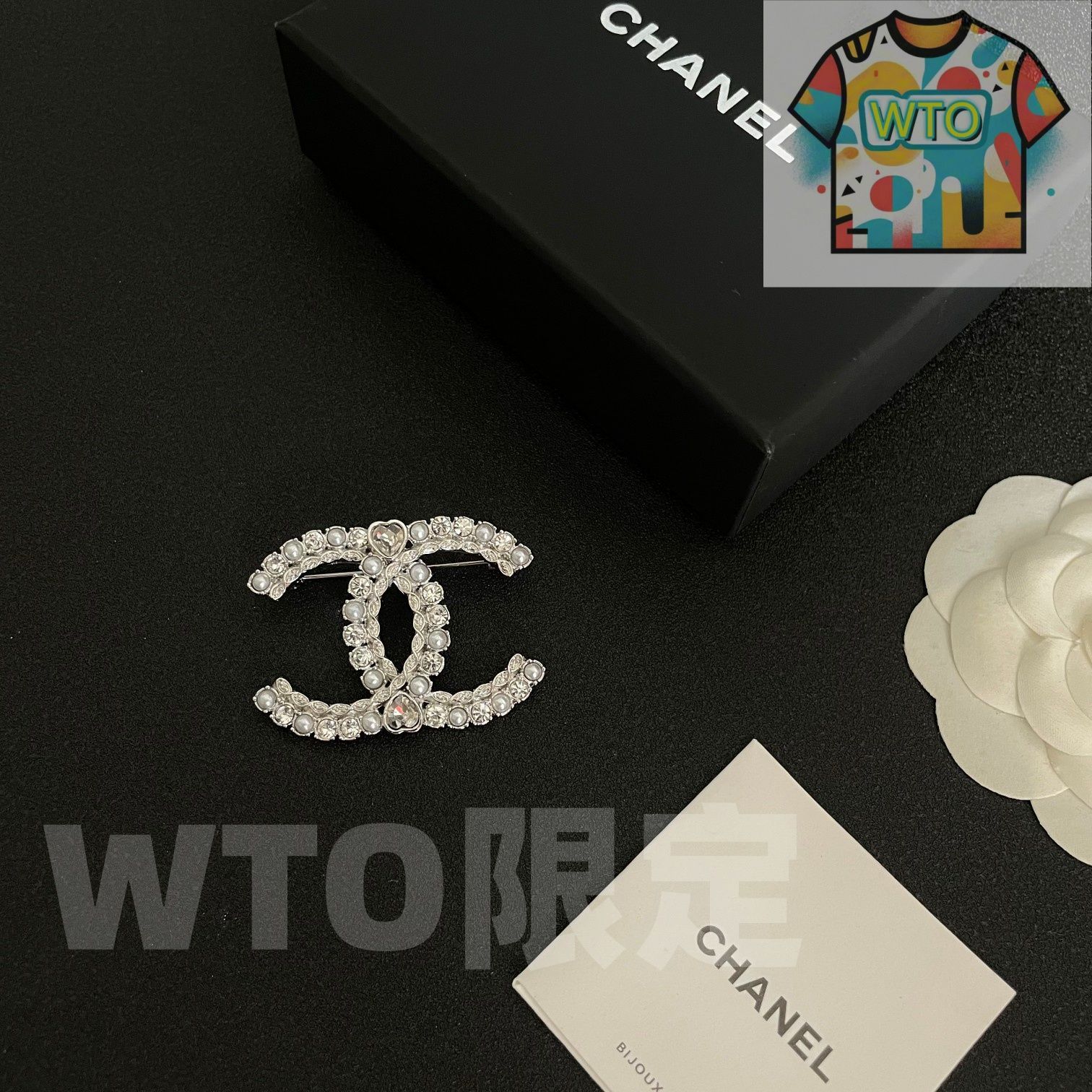 今日特価】CHANEL シャネル 専門店新商品と同時期に発売 胸ピン
