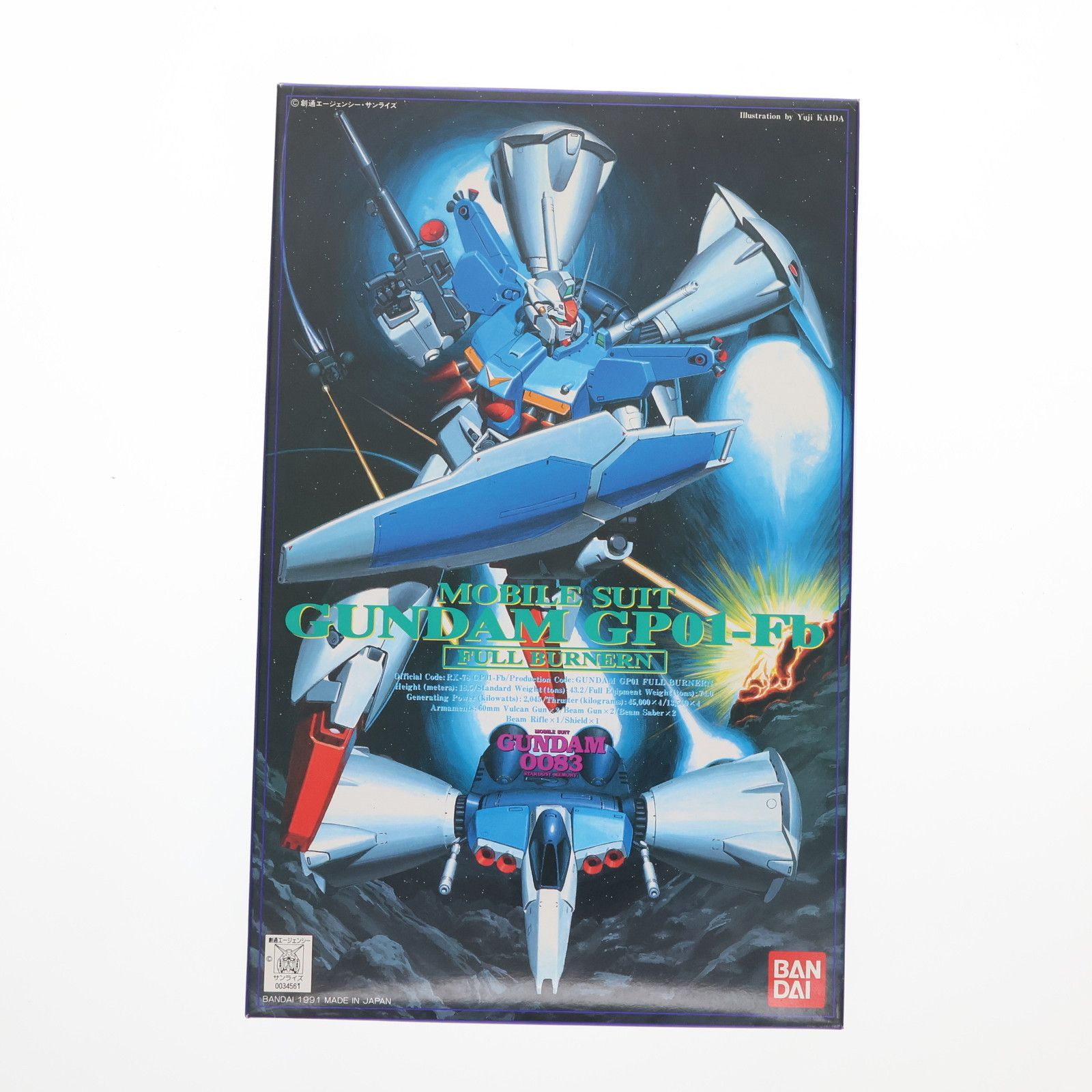 中古】[PTM]1/144 ガンダム RX-78 GP01-Fb(フルバーニアン) 機動