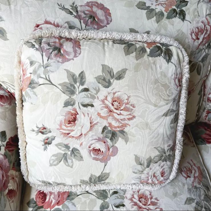 取付無料！イーセンアーレン アメリカ 姫系花柄ファブリックエレガント