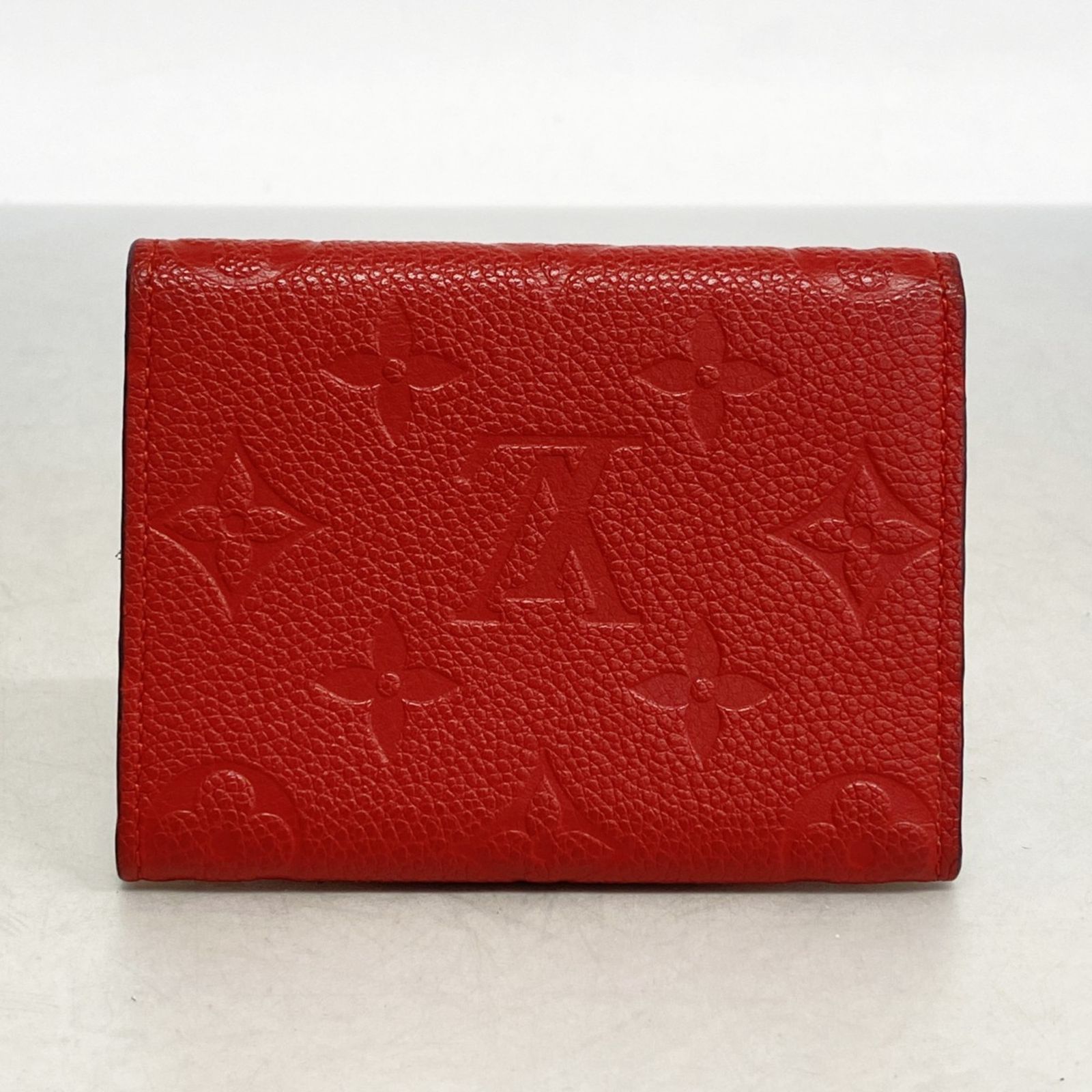 Louis Vuitton レザー カードケース レッド LOUIS VUITTON ルイヴィトン エピ カードケース 名刺入れ 二