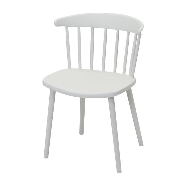 ダイニングチェア プラスチックチェア 1脚 耐荷重約180kg UVカット