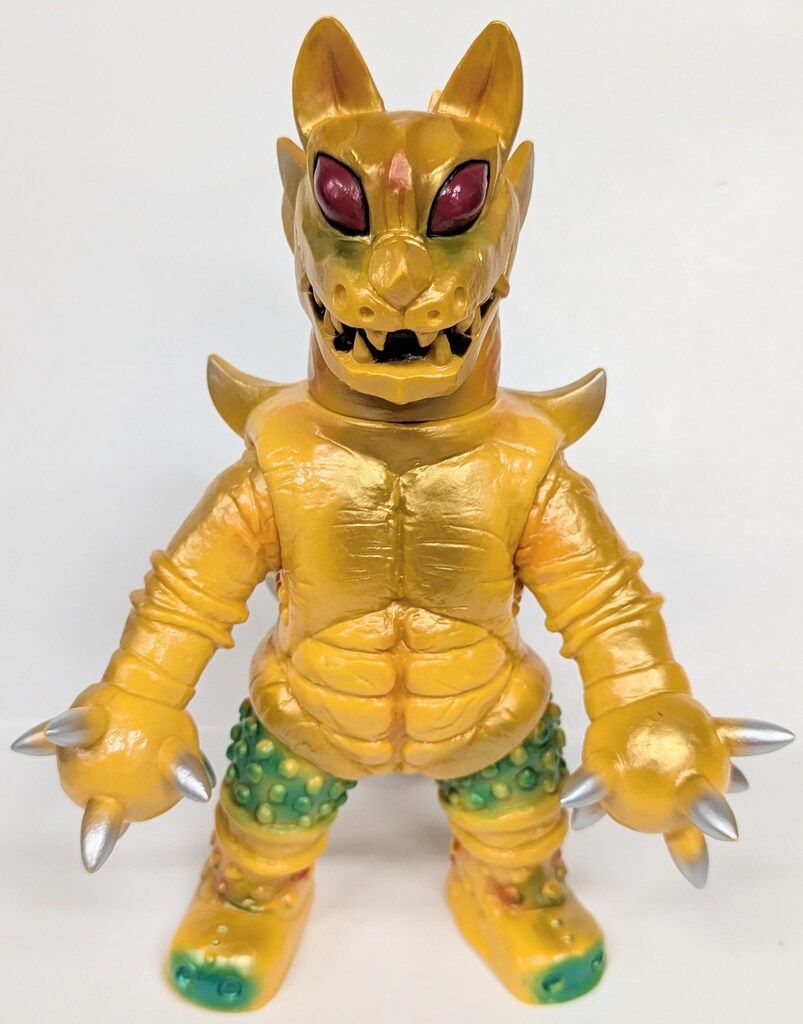 東映レトロソフビコレクション　ゴールドウルフ メディコム・トイ 東映レトロソフビコレクション 人造人間キカイダー