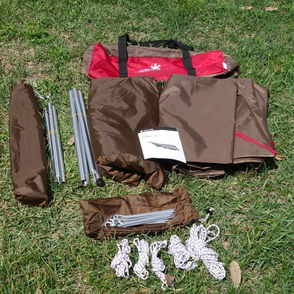 美品 スノーピーク snowpeak ヘキサイーズ 1 ソロ 1人用 テント