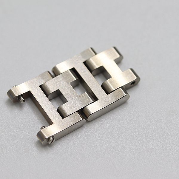 良品 エルメス クリッパー 純正コマ 2コマ シルバー/ゴールド