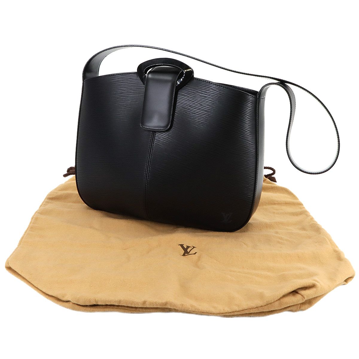 LOUIS VUITTON Mエピ リヴィエラ ノワール LOUIS VUITTON - 本物 ルイヴィトン LOUIS VUITTON LV