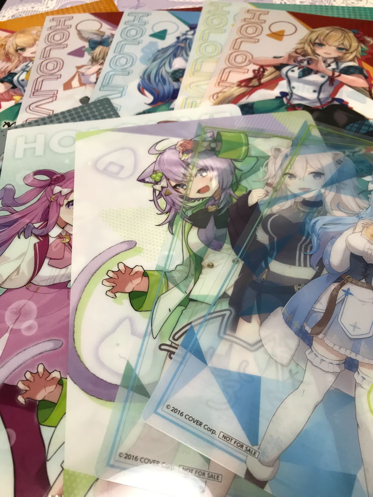 ホロライブ hololive 大量 クリアファイル 下敷き グッズ まとめ