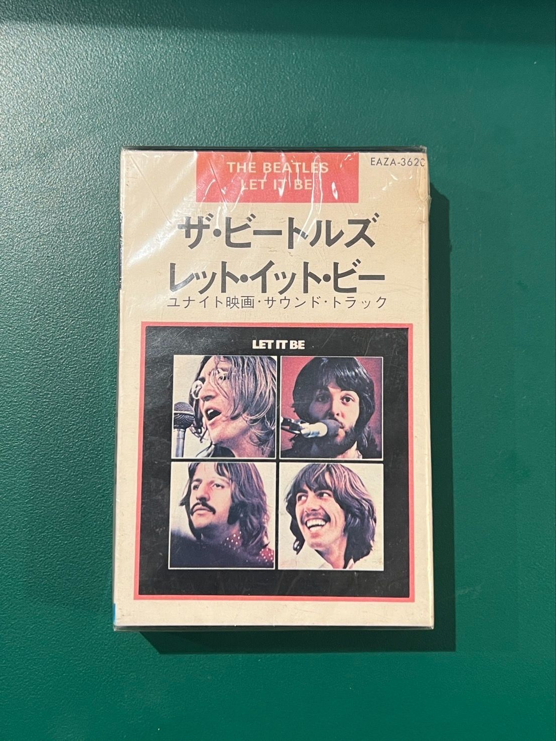 K-0006 カセット 未開封 The Beatles – Let It Be EAZA-3620 Cassette Album Reissue ビートルズ カセット テープ