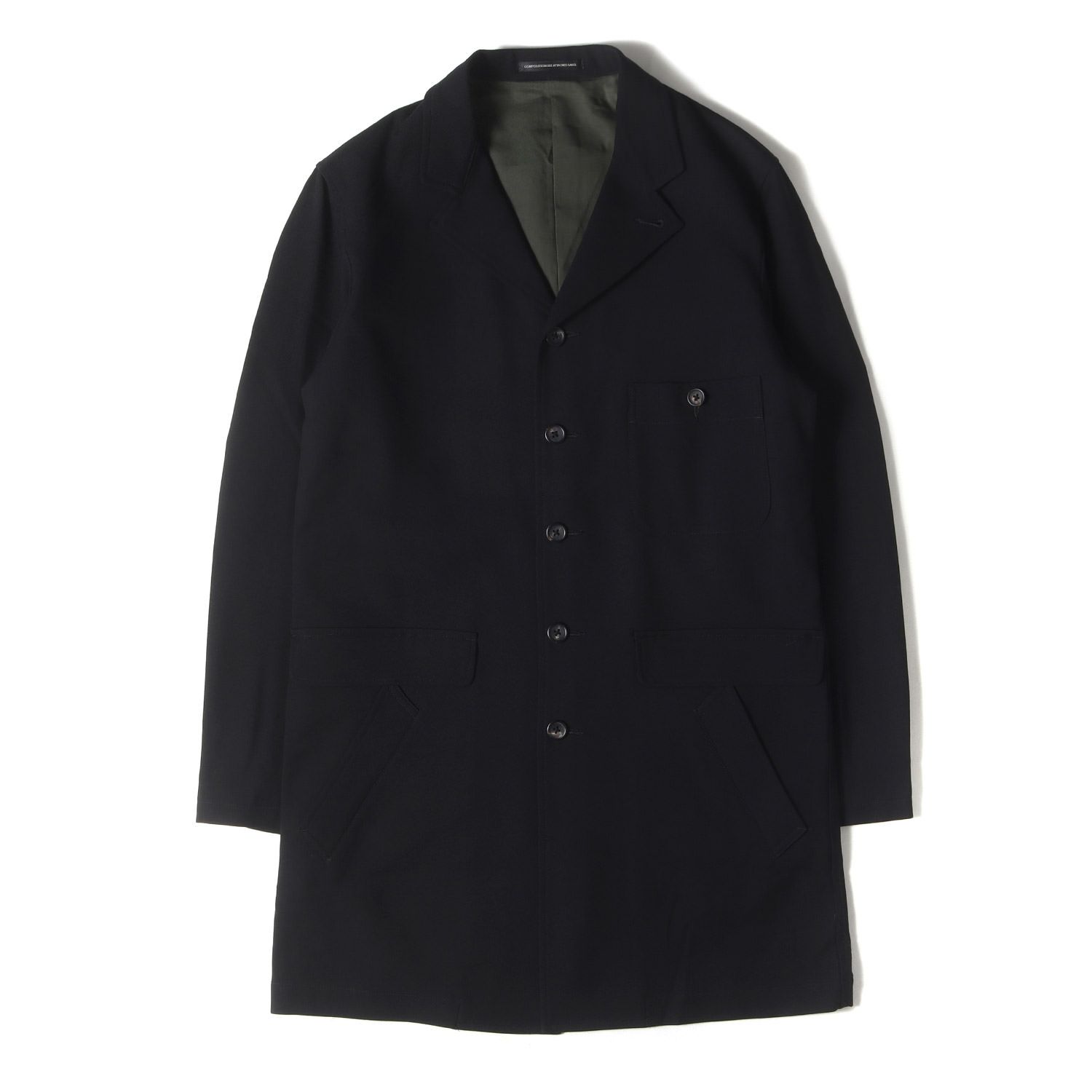 YohjiYamamoto ドクタージャケット サイズ2　ウールギャバ WEPON CLOTH BOMBER JACKET(S Black): S'YTE｜THE SHOP YOHJI