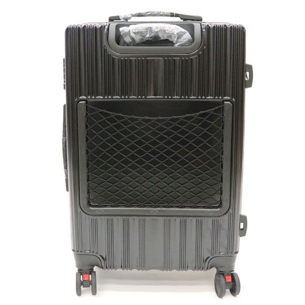 HIRO キャリーケース ブラック Mサイズ 約63L PC+ABS樹脂製 TSAロック HIRO キャリーケース ブラック Mサイズ 約63L PC+ABS樹脂製 TSAロック