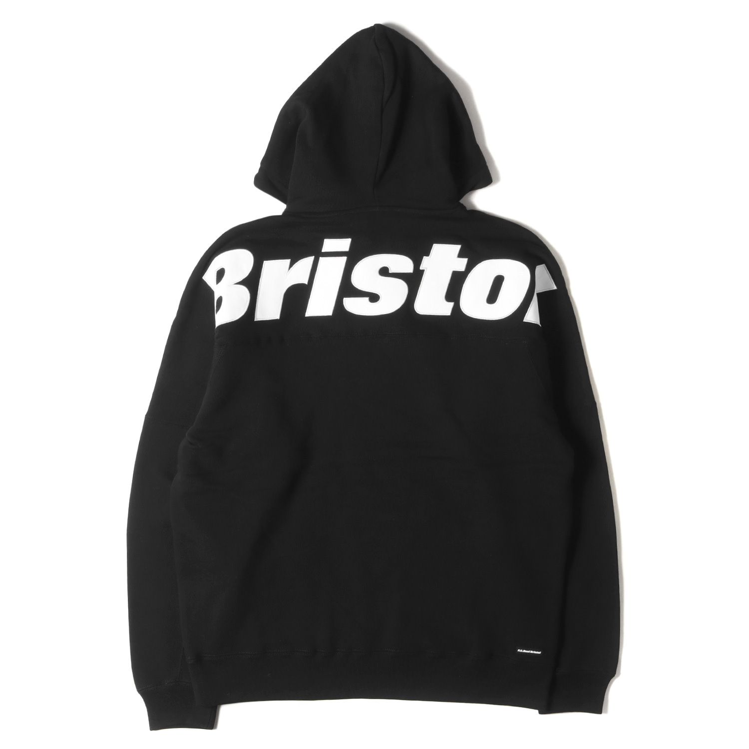 新品 F.C.Real Bristol エフシーレアルブリストル パーカー サイズ:XL 23AW ビッグロゴ チーム スウェットパーカー BIG LOGO TEAM SWEAT HOODIE ブラック 黒 トップス フーデッド スウェットシャツ【メンズ