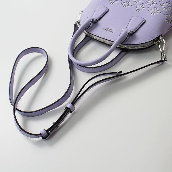 kate spade ケイトスペード カットワークレザー2wayバッグ  