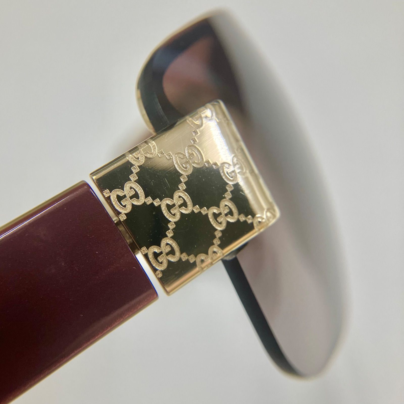 CHANEL ブラウン サングラス 新品未使用　ケースはグッチ グッチ サングラス アジアンフィット GUCCI GG3685FS 6UB/EU 61