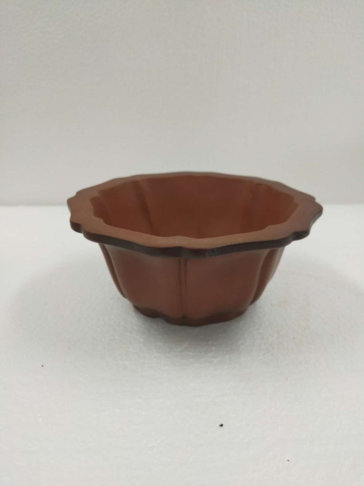 ♦紫砂 紫泥 盆栽鉢 美術品 ？志那鉢 中国鉢 コレクション 骨董品アンティーク 盆栽鉢 中国鉢 支那鉢 植木鉢 時代鉢 観葉植物 宜興紫砂 隅入