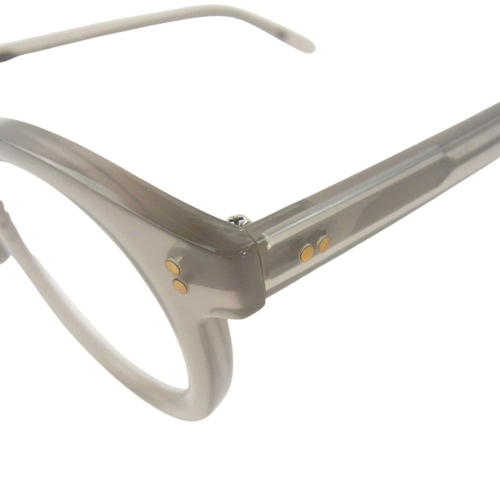 メガネロック MEGANE ROCK VECTOR 004 メガネフレーム クリアグレー 43 