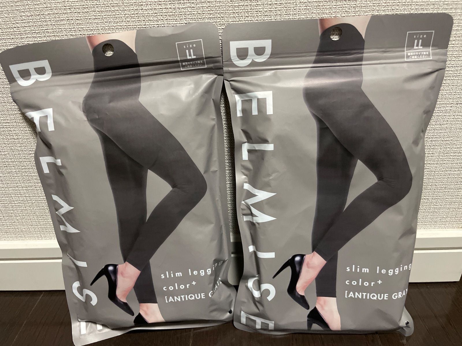 【新品未使用】BELMISE ベルミス スリムレギンスcolor LL 4枚 ベルミス スリムレギンス BELMISE Slim leggings L-LLサイズ L