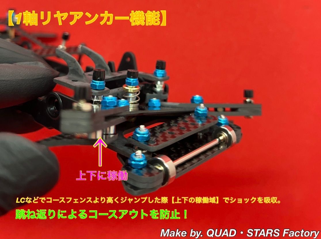 19mmローラー対応＋リヤスキッドローラー