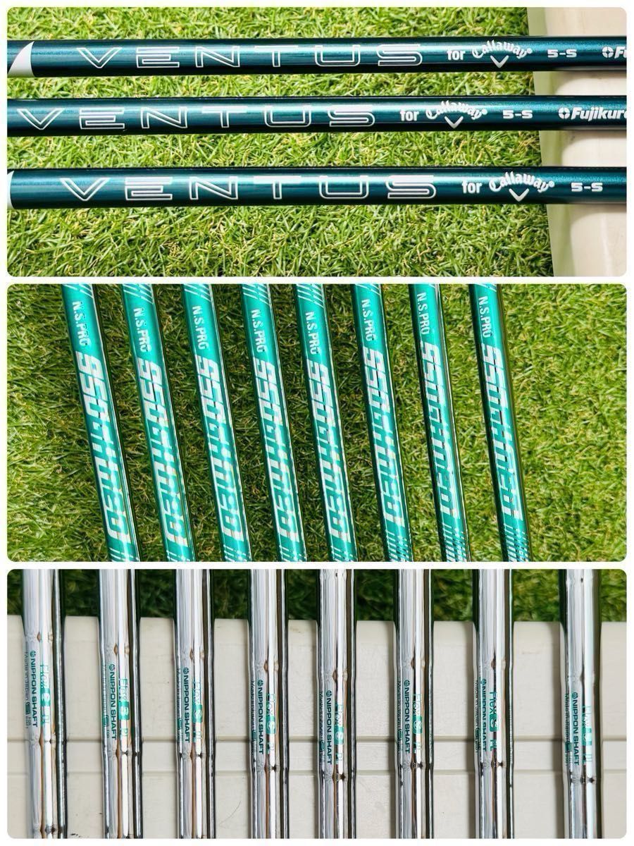 レフティ】新品未使用 キャロウェイ エリート メンズゴルフセット 11本