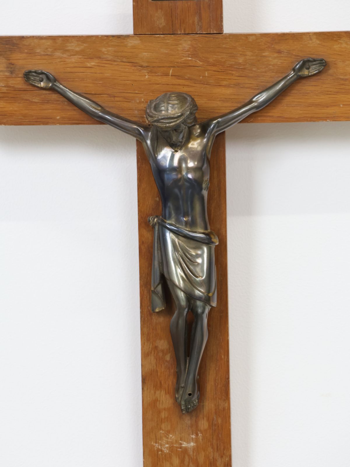 ヴィンテージ ジーザス キリスト お買い得品 ウッドクロス メタル