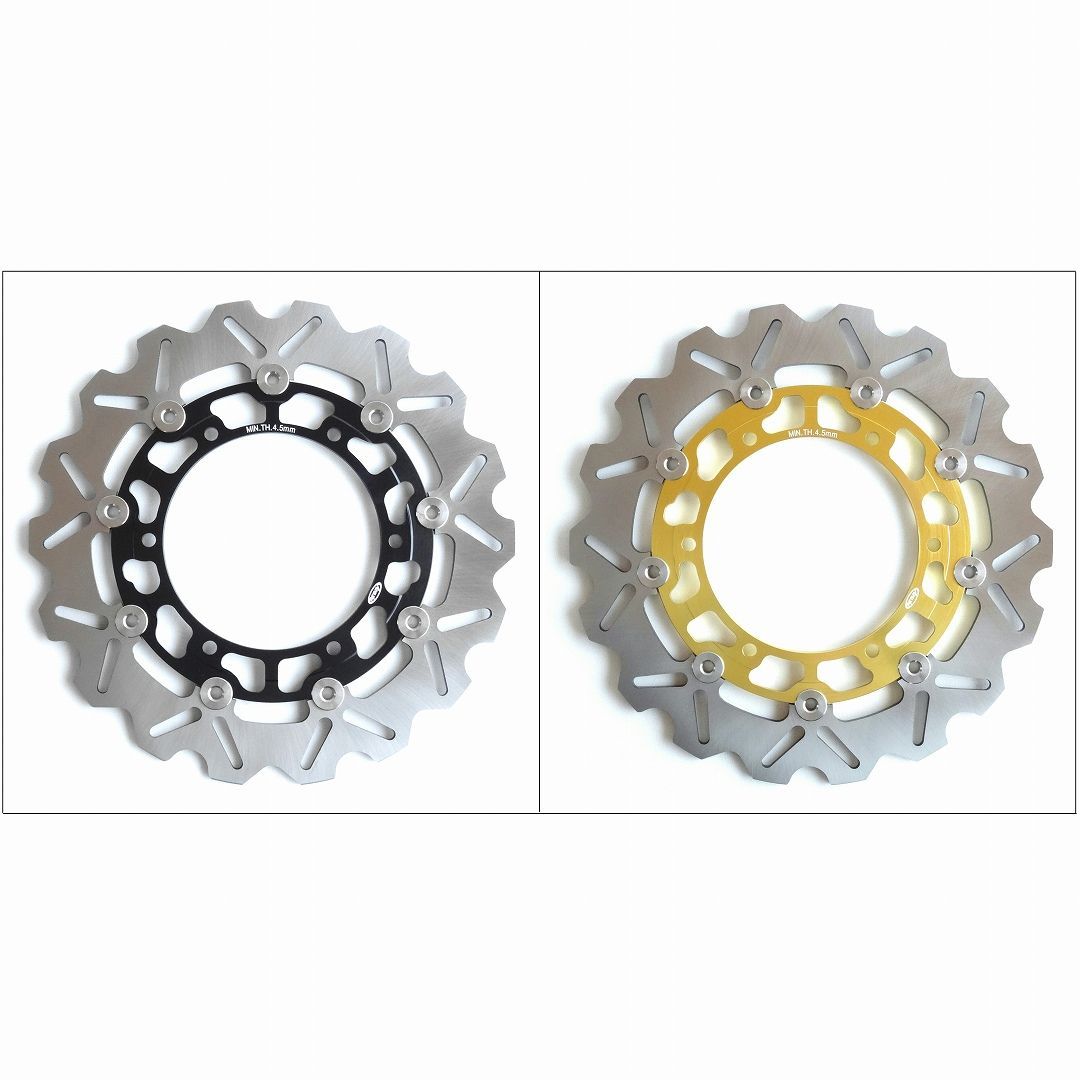 25_ドラッグスター400 WR250X SR400 XV400 ビラーゴ XV535 ドラックスター DragStar Arashi アラシ フロント ブレーキ ディスク ローター
