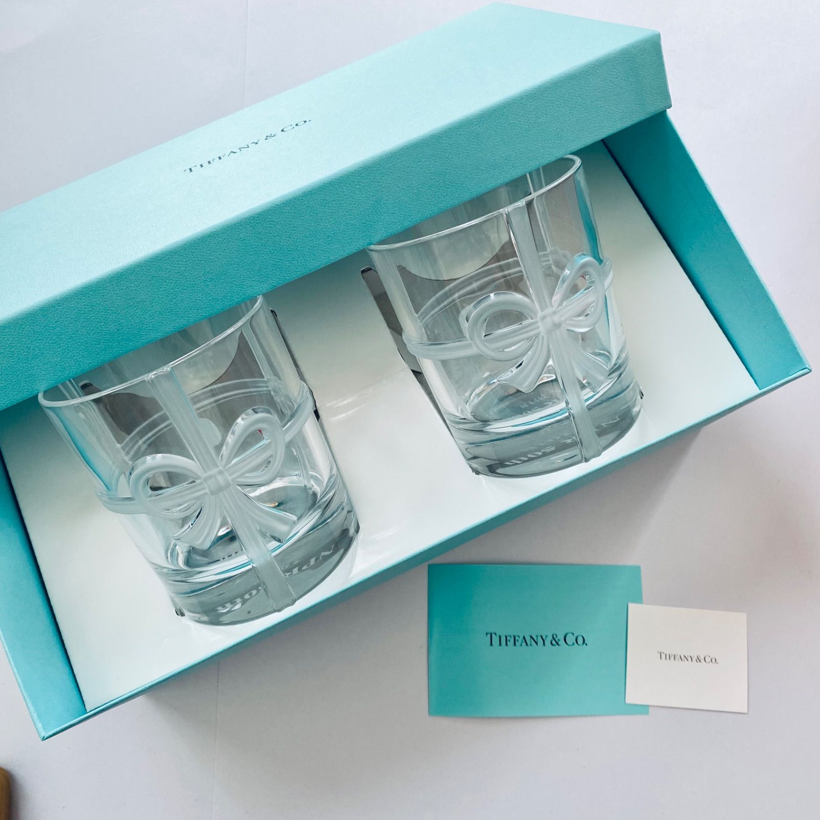 新品未使用】ティファニー ボウグラス ペア リボン TIFFANY&Co