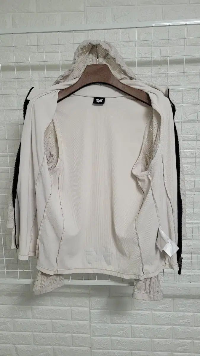 着実な XL PXG ピエクスジ ツーウェイジッパーディテール レディースゴルフウェア フードジップアップ ジャケット XL