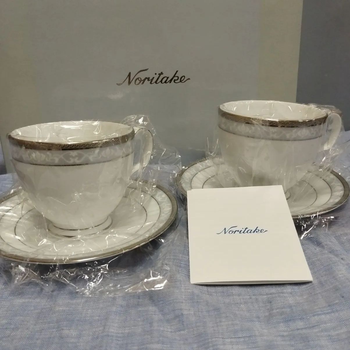 新品未使用 Noritake／ノリタケ カップ＆ソーサーセット 2客 C978 - メルカリ