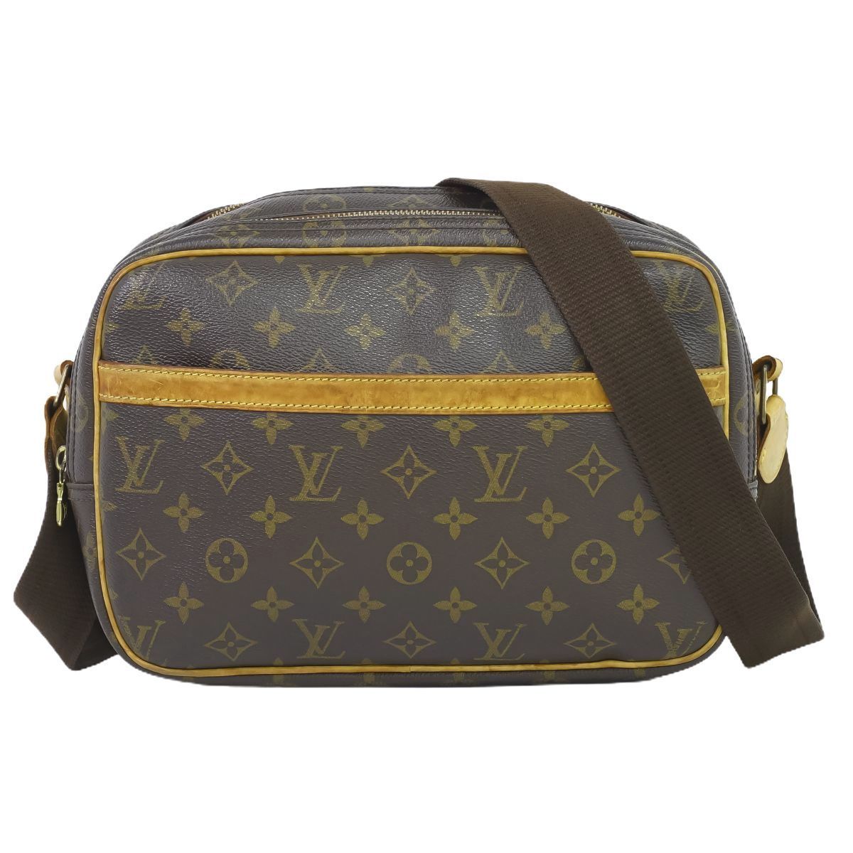 本物 ルイヴィトン LOUIS VUITTON LV リポーター PM モノグラム