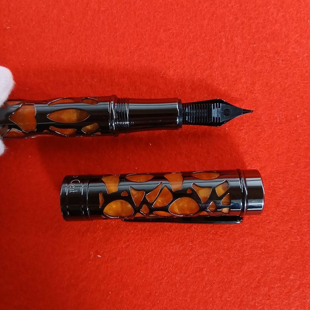 コンクリン エンデューラ デコクレスト 万年筆 オレンジ色 SKLAD-KIRPICHA_RU