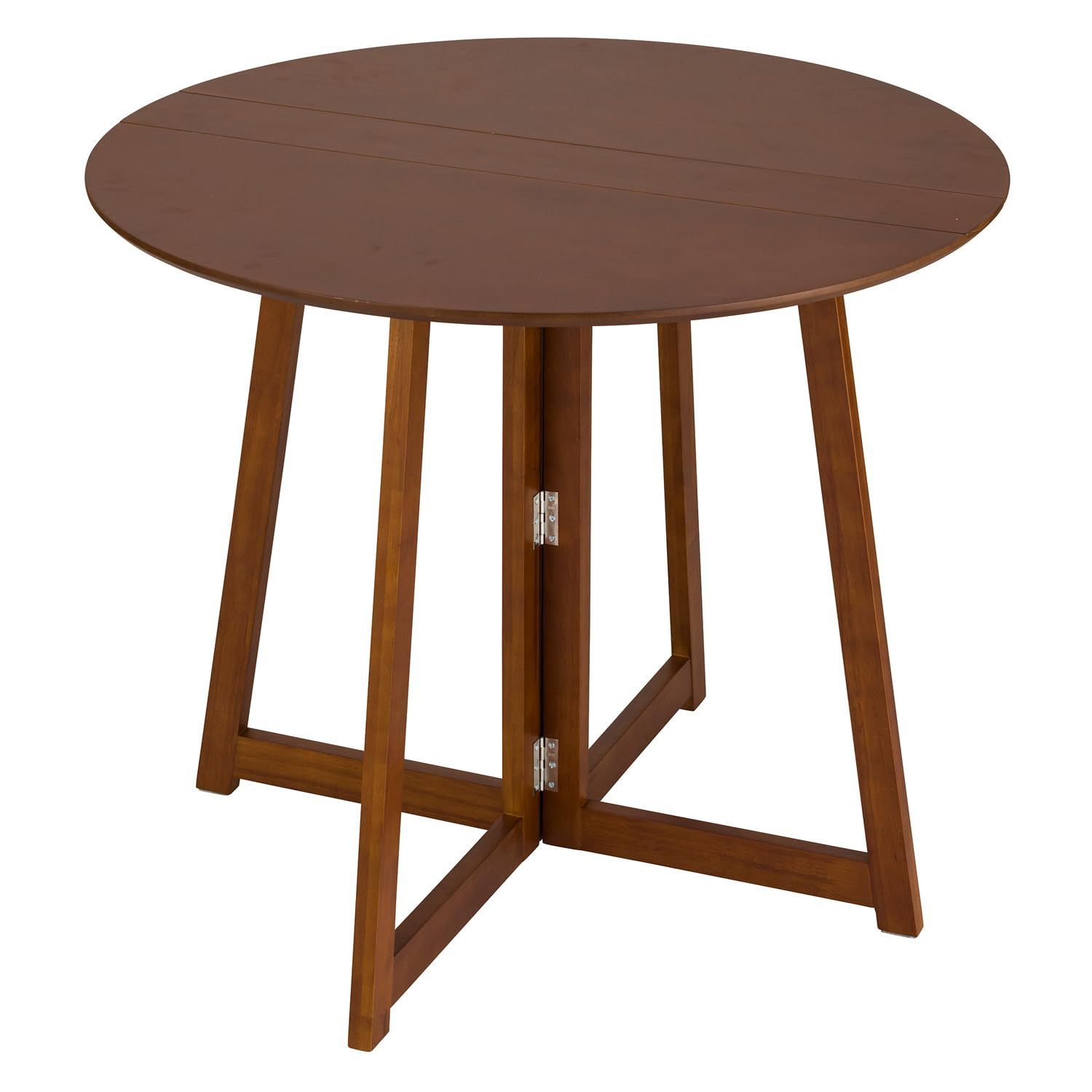 数量限定】ドウシシャ 折りたたみテーブル ダイニングテーブル 丸 円形