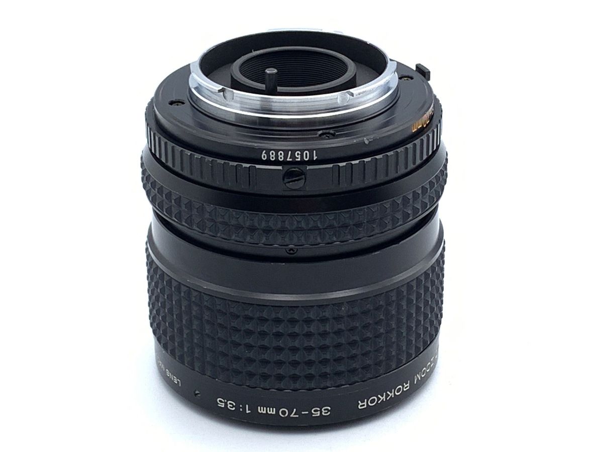MINOLTA ミノルタ New MD ZOOM 35-70mm F3.5 MACRO フード付 141 [美品] ＊