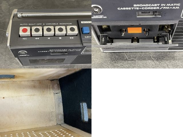 ソニー SONY CF-1500 カセットコンポ FM AM ラジオ ラジカセ SONY - 【動作品・希少】SONY ラジカセ CF-1500 AM/FM ラジオ